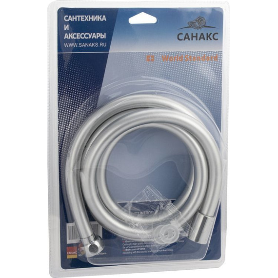 Душевой шланг Санакс 3791, сатин - фото 2