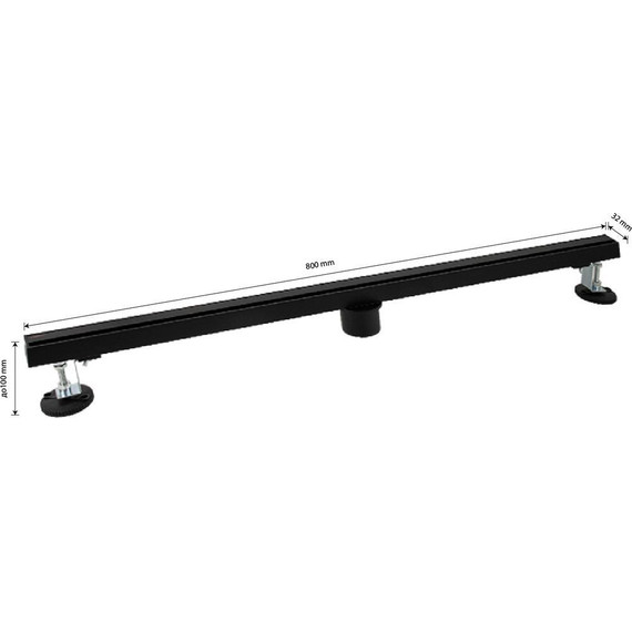 Трап Санакс 80 см 40060, чёрный - фото 7