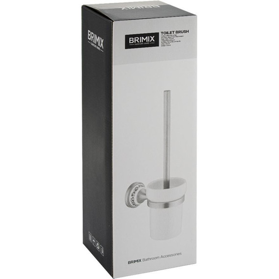 Ёршик для унитаза Brimix 94162, цвет бронза - фото 3