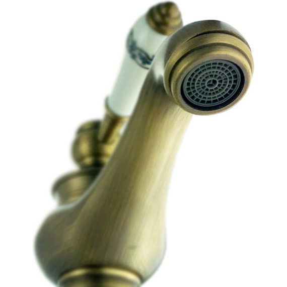 Смеситель для раковины Brimix 124, бронза - фото 2