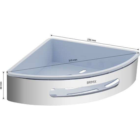 Полка угловая Brimix 5637 - фото 6