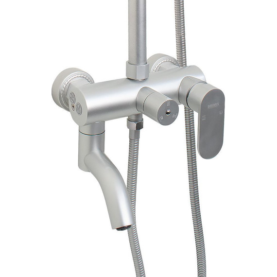 Душевая стойка Brimix 87705, серый - фото 2