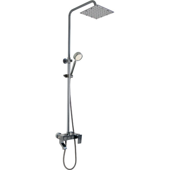 Душевая стойка Brimix 88705, титан - фото 