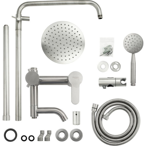 Душевая стойка Magnus 9237, сатин - фото 3