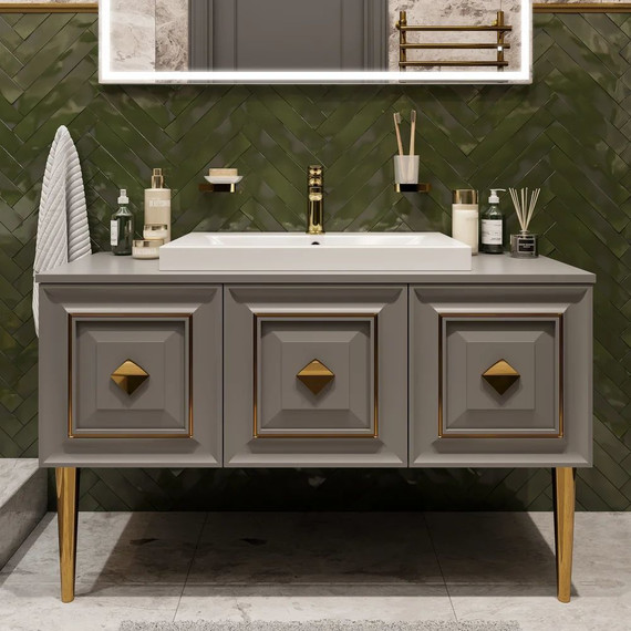 Смеситель для раковины Boheme Spectre 451-G, gold, Цвет производителя: gold - фото 5