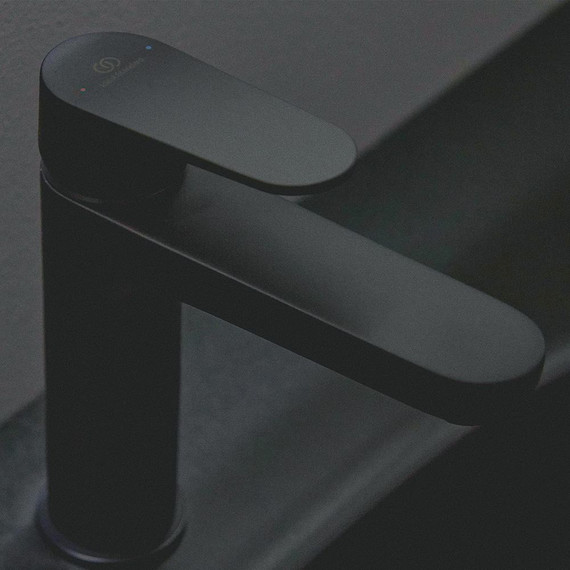 Смеситель для раковины Ideal Standard Cerafine O BD131XG с донным клапаном в комплекте, чёрный - фото 6