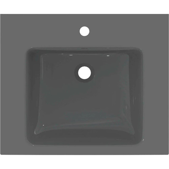 Консоль Ideal Standard Conca E2531XG с раковиной I Life B T460558, чёрный/серый - фото 8