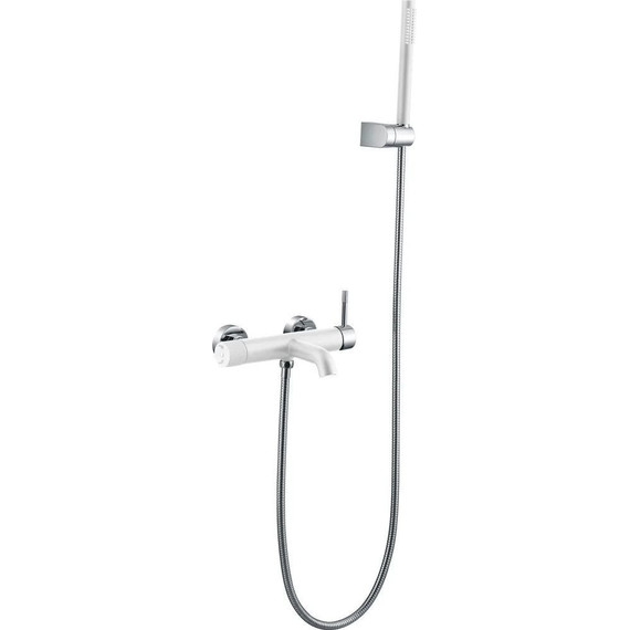 Смеситель для ванны Boheme Uno 463-WCR, white chrome, Цвет производителя: white chrome - фото 2