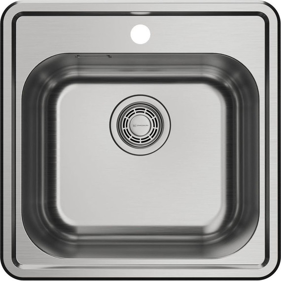 Кухонная мойка Omoikiri Notoro 48-IN 0,8 мм 4997436, нержавеющая сталь, Цвет производителя: нержавеющая сталь - фото 