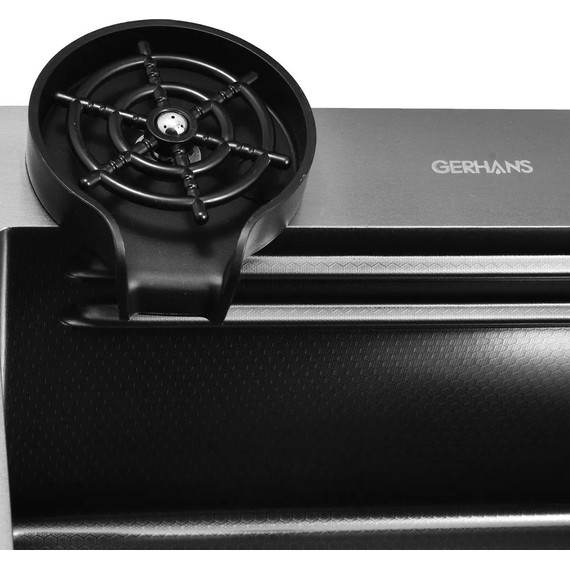 Кухонная мойка Gerhans K37545BD 1 мм, графит (НОВИНКА 2024), Цвет производителя: графит - фото 10