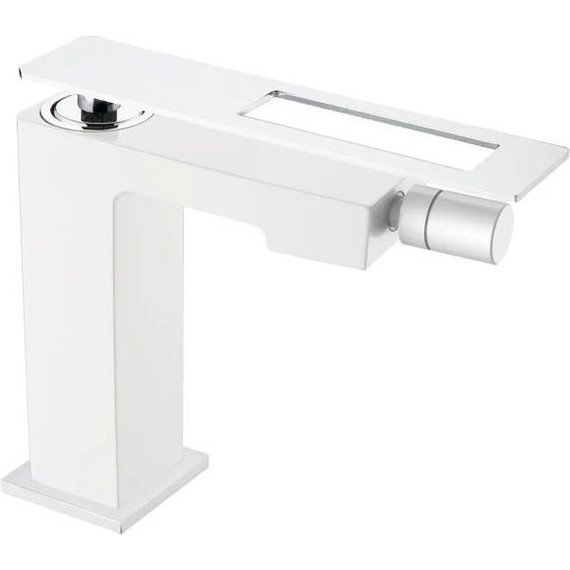 Смеситель для биде Boheme Q 146-WCR, white chrome, Цвет производителя: white chrome - фото 