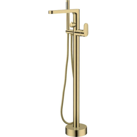 Смеситель для ванны напольный Boheme Spectre 459-BR, бронза, Цвет производителя: бронза - фото 