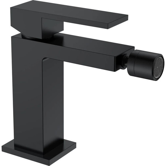 Смеситель для биде Boheme Qubic 476-B, чёрный матовый, Цвет производителя: чёрный матовый - фото 