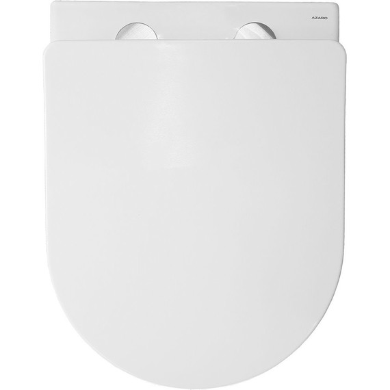 Унитаз-биде подвесной безободковый Azario Allegro AZ-3105B с тонкой крышкой микролифт - фото 6