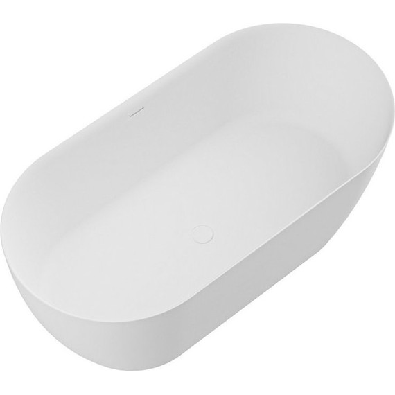 Ванна отдельностоящая Cezares Relax 150x75 см CZR-RELAX-150-75-57-SSB, белый матовый - фото 2