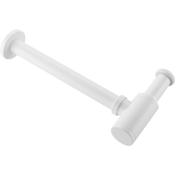 Сифон для умывальника Boheme 609-MW, matt white, Цвет производителя: matt white - фото 