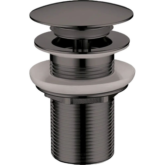 Донный клапан Boheme 612-SGM, shine gun metal, Цвет производителя: shine gun metal - фото 