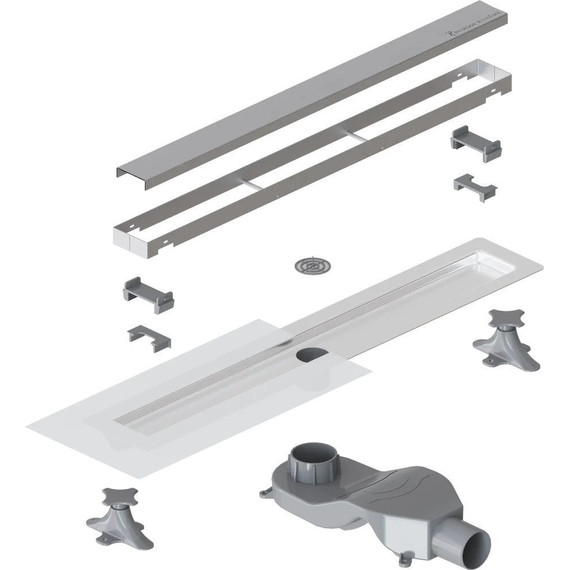 Трап Boheme Premium Linear 60 см 982-60-CR, chrome (под плитку), Цвет производителя: chrome - фото 3