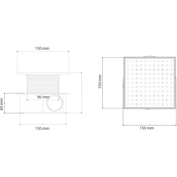 Трап Boheme Smart Design 15 см 984-15-MG, matt gold, Цвет производителя: matt gold - фото 5