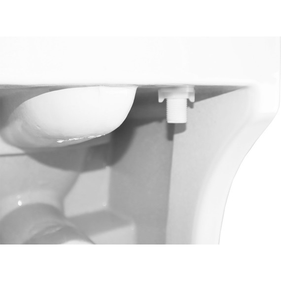 Унитаз-моноблок безободковый Azario Safi AZ-0852 с тонкой крышкой микролифт - фото 15