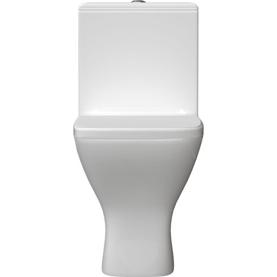 Унитаз-компакт безободковый Тритон Astro 2355 с крышкой микролифт - фото 4