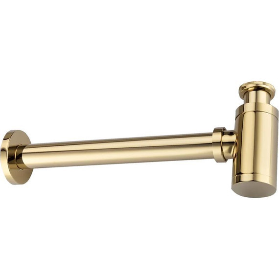 Сифон для умывальника Boheme 608-2, золото - фото 