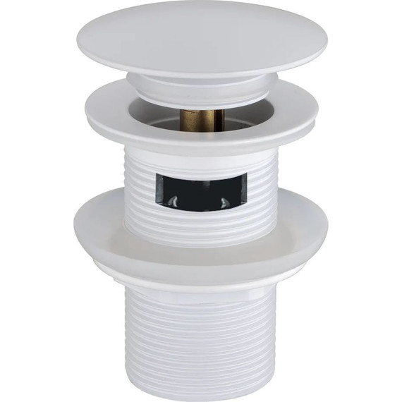 Донный клапан Boheme 612/2-MW, matt white, Цвет производителя: matt white - фото 