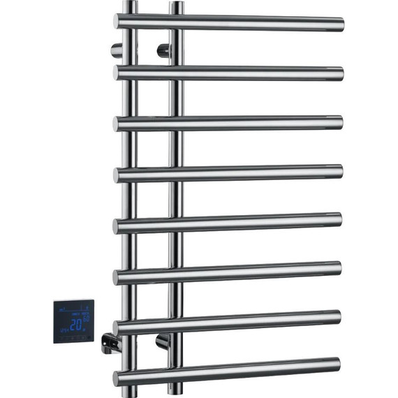 Полотенцесушитель электрический Boheme Venturo П8 100x800 мм 722-CR, chrome, Цвет производителя: chrome - фото 
