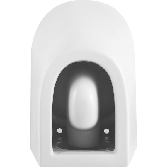 Унитаз подвесной безободковый Тритон Verso 1832 с тонкой крышкой микролифт (система смыва торнадо) - фото 7