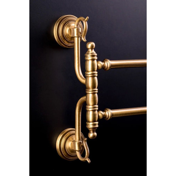 Держатель для полотенец Boheme Medici 10616, бронза - фото 2