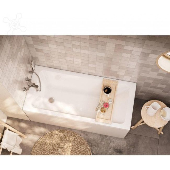 Ванна акриловая Roca Leon 170х70 см 7.2486.5.800.0, Размер - мм: 1700х700 - фото 2