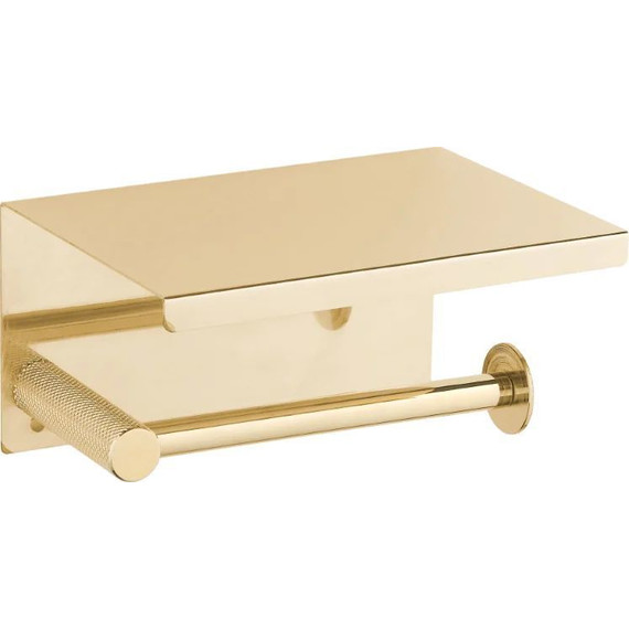 Держатель для туалетной бумаги Boheme Uno 10971-G, gold, Цвет производителя: gold - фото 