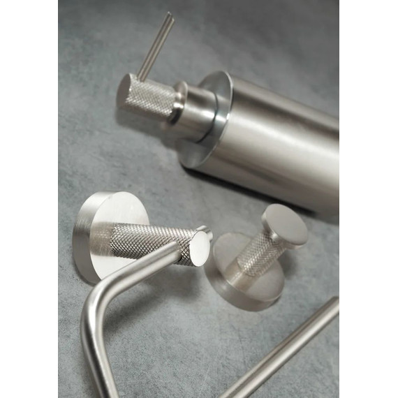 Полотенцедержатель Boheme Uno 10975-NB, nickel brush, Цвет производителя: nickel brush - фото 2