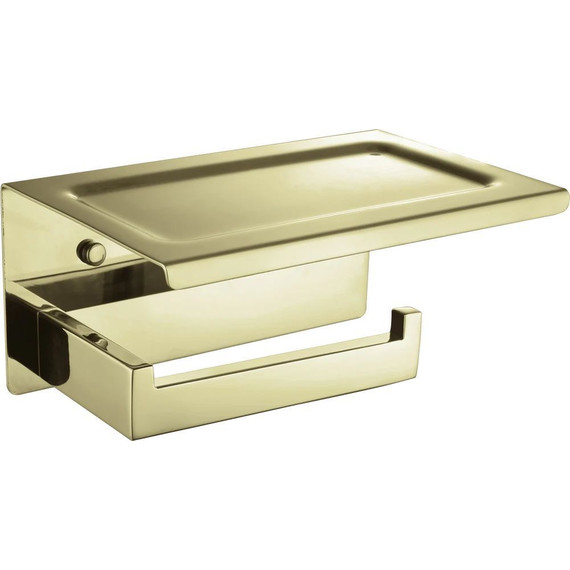 Держатель для туалетной бумаги Boheme New Venturo 10311-G, gold, Цвет производителя: gold - фото 