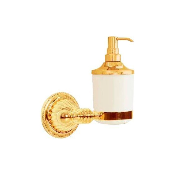 Дозатор для жидкого мыла Boheme Hermitage 10367, золото, Цвет производителя: золото - фото 