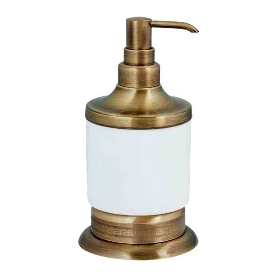 Дозатор для жидкого мыла Boheme Medici 10610, бронза - фото 
