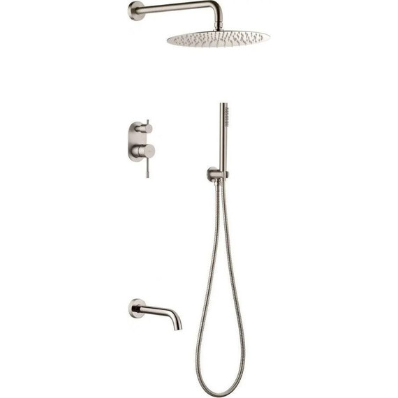 Душевая система для душа Boheme Uno 464-2-NB, nickle brush - фото 