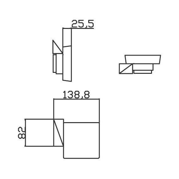 Мыльница Boheme New Venturo 10313-CR-B, black chrome, Цвет производителя: black chrome - фото 2