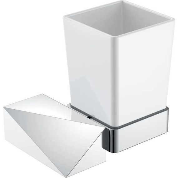 Стакан для зубных щеток Boheme New Venturo 10314-CR, chrome, Цвет производителя: chrome - фото 