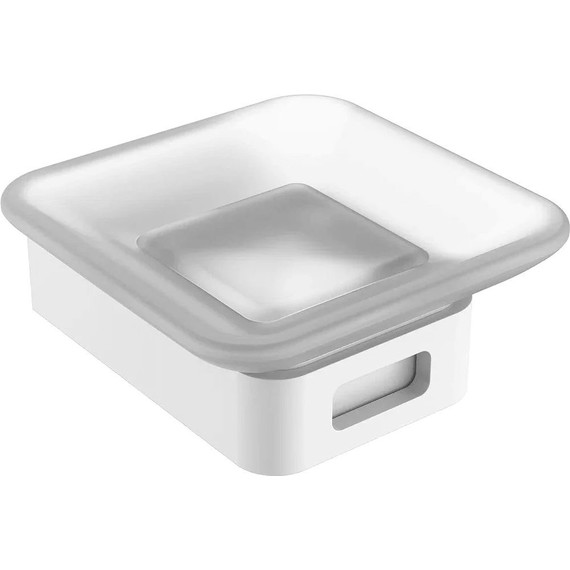 Мыльница Boheme Q 10943-MW, matt white, Цвет производителя: matt white - фото 