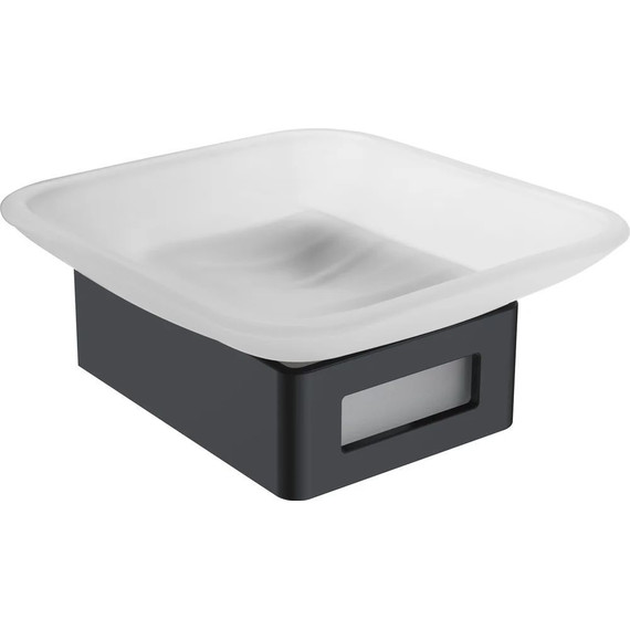 Мыльница Boheme Q 10943-G-B, чёрный/золото, Цвет производителя: чёрный, золото - фото 