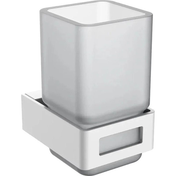 Стакан для зубных щеток Boheme Q 10944-MW, matt white, Цвет производителя: matt white - фото 