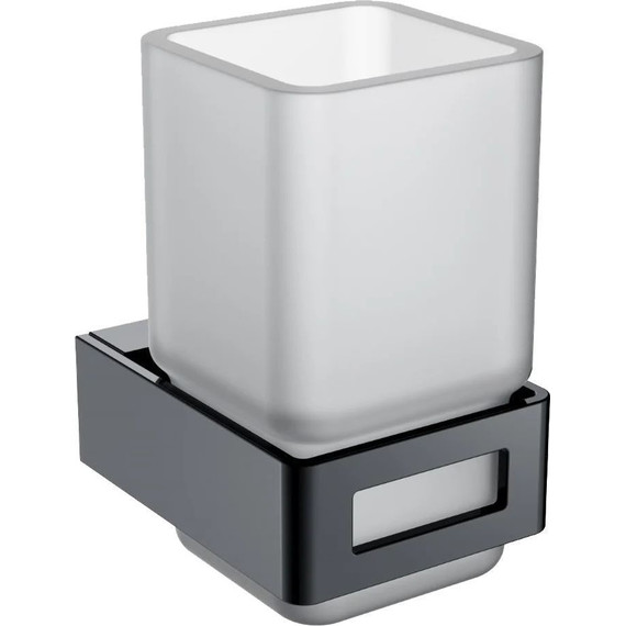 Стакан для зубных щеток Boheme Q 10944-SGM, shine gun metal, Цвет производителя: shine gun metal - фото 