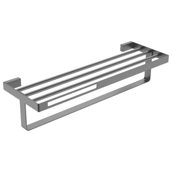 Полка для полотенец Boheme Q 10947-GM, gun metal, Цвет производителя: gun metal - фото 