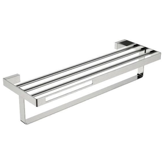 Полка для полотенец Boheme Q 10947-NB, nickel brush, Цвет производителя: nickel brush - фото 