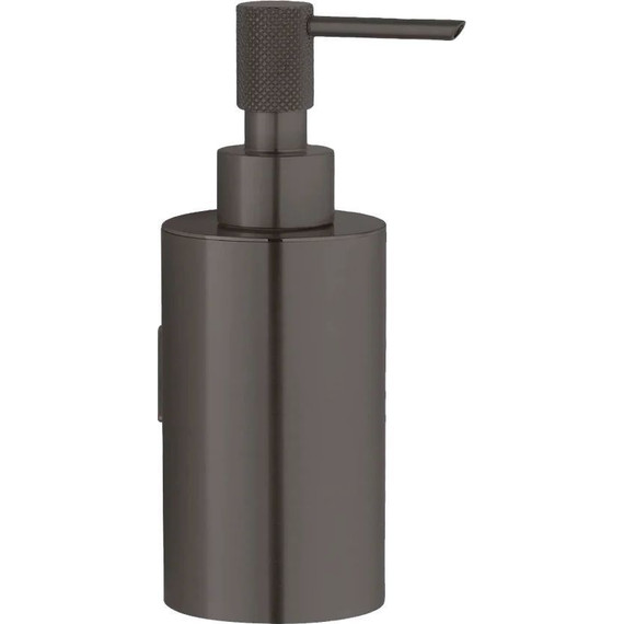 Дозатор для жидкого мыла Boheme Uno 10977-GM, gun metal, Цвет производителя: gun metal - фото 