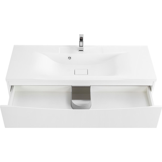 Тумба подвесная с раковиной BelBagno MARINO-1200-2C-SO-BO-P 120 см, Bianco Opaco - фото 7