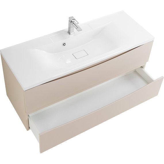 Тумба подвесная с раковиной BelBagno MARINO-1200-2C-SO-CO-P 120 см, Crema Opaco - фото 3
