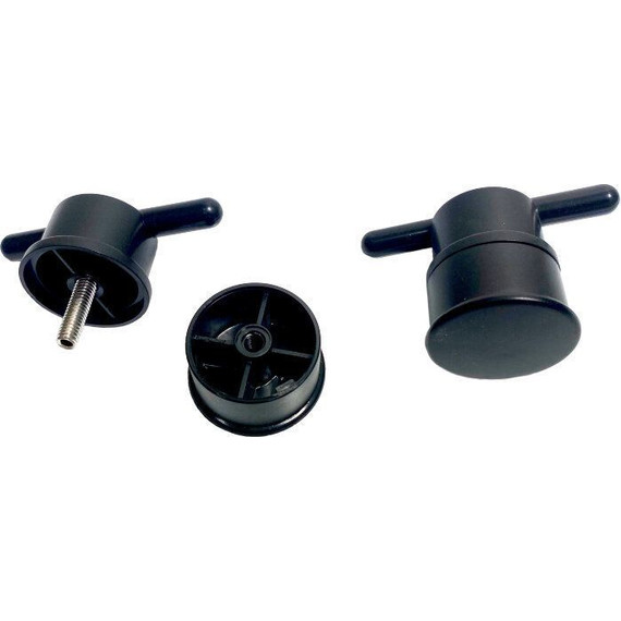 Душевое ограждение Triton Вента 80x80 см (с поддоном) чёрный/прозрачное - фото 3