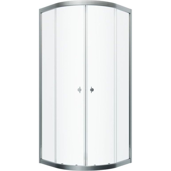 Душевое ограждение Triton Альфа 80x80 см, хром/прозрачное - фото 